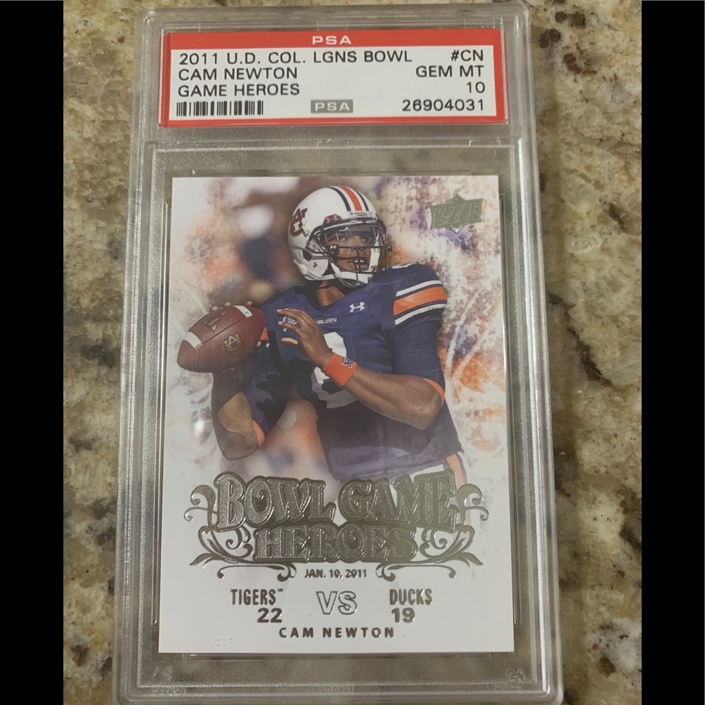 Cam Newton game heros card